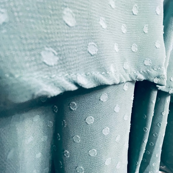 Teal (dark turquoise) long sleeve dress from Dynamite, size M. - Picture 8 of 9